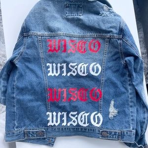 University of Wisconsin Jean Jacket